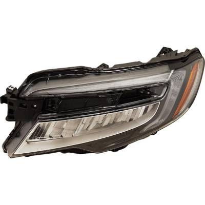 Rareelectrical - Headlight Compatible With 2019-2022 Honda Passport Pilot 3.5L V6 J35y6 Left Driver Side Led