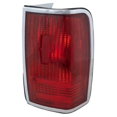 Rareelectrical - Tail Light Compatible With 1990-1997 Lincoln Town Car 4.6L V8 Romeo Right Passenger Side 210Hp