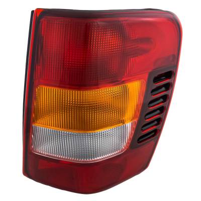 Rareelectrical - Tail Light Compatible With 2002-2004 Jeep Grand Cherokee 4.0L 4.7L I6 Powertech Right Passenger Side