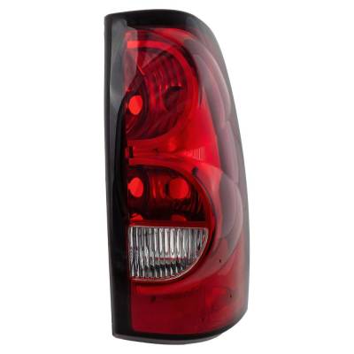 Rareelectrical - Tail Light Compatible With 2004-2007 Chevrolet Silverado 1500 Silverado 2500 Hd Silverado 2500