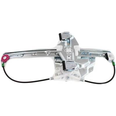 Rareelectrical - New Left Rear Window Regulator Without Motor Compatible With Cadillac Deville Dts Deville Base 8 Cyl