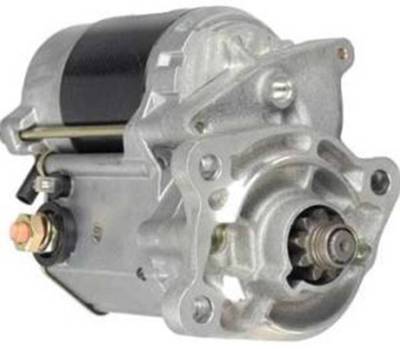 Rareelectrical - New Starter Motor Compatible With Caterpillar Forklift 028000-9821 Denso System 3E5128 3T8209