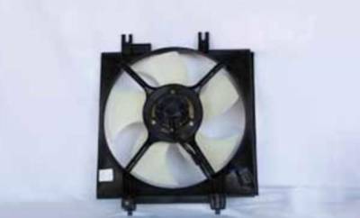 Rareelectrical - New Ac Condenser Fan Assembly Compatible With Subaru Impreza 2010-2011 2.5I Premium 2009-11 2.5I