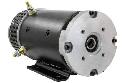 Rareelectrical - New 24V Dc Cw Electric Hydraulic Pump Motor Compatible With Ohio Motors Clark Crown Yale 5In Slotted