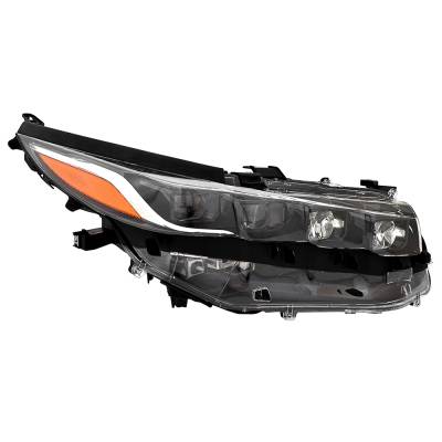 Rareelectrical - New Right Led Headlight Compatible With Toyota Prius Prime Limited Hatchback 2020 2021 By Part
