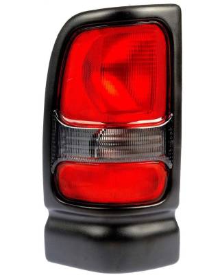 Rareelectrical - Driver Side Tail Light Compatible With 1994-2002 Dodge Ram 2500 3500 1994-2001 Ram 1500 Ws St Slt