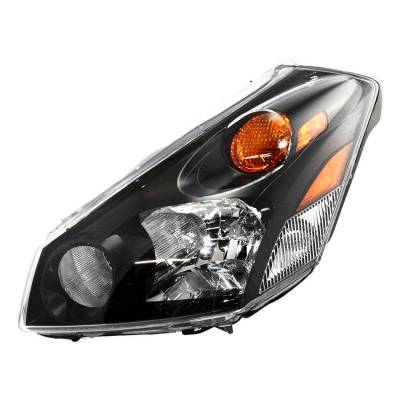 RAREELECTRICAL - Left Driver Headlight Assembly Compatible With 2007-2009 Nissan Quest S Se Sl 3.5L Vq35de Dohc V6