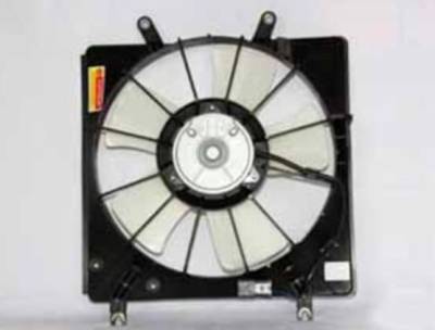Rareelectrical - New Left Driver Engine Cooling Fan Assembly Compatible With Honda Accord 03-05 05-07 183Cid