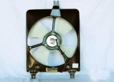 Rareelectrical - New Ac Condenser Fan Assembly Compatible With 1998-2002 Honda Accord 2.3L L4 2254Cc Fa70098