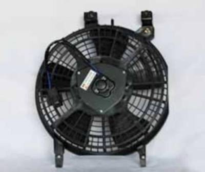 Rareelectrical - New Ac Condenser Fan Assembly Compatible With 1993-1995 Toyota Corolla 88590-12210 Fa70067