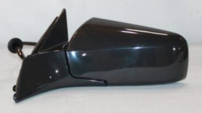 Rareelectrical - New Lh Door Mirror Compatible With Cadillac 03-07 Manual Folding Gm1320357 25765009 Gm75el Gm1320357