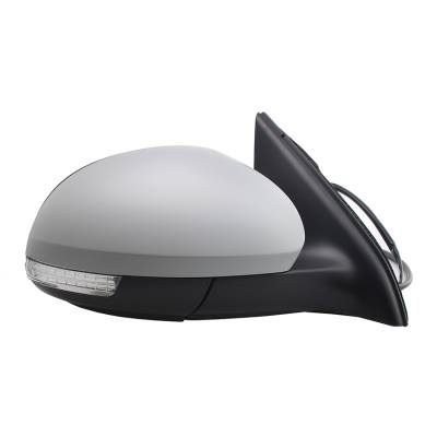 Rareelectrical - Right Passenger Side Door Mirror Compatible With Volkswagen Tiguan 2009-2016 5N0-857-522-A