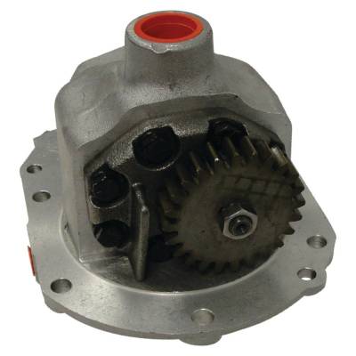 Rareelectrical - Hydraulic Gear Pump Compatible With Ford 260C 445D 455C 455D 545D 345D 445C 545C Industrial Loader