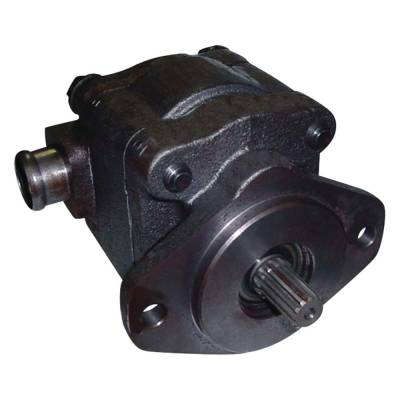 Rareelectrical - Hydraulic Pump 13-Spline 50Cc Compatible With Ford New Holland 555C 555D 575D 655C 655D 675D 445 450