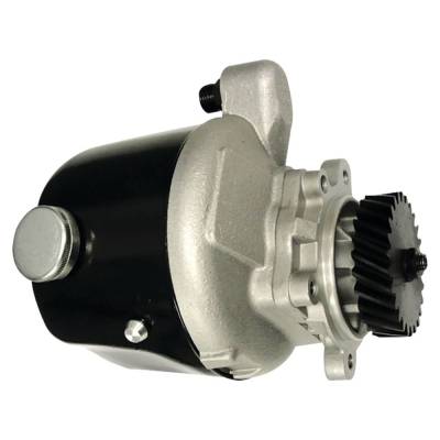 Rareelectrical - Power Steering Pump Round Style Compatible With Ford New Holland 4630 4830 5030 2830 2930 3230 3430