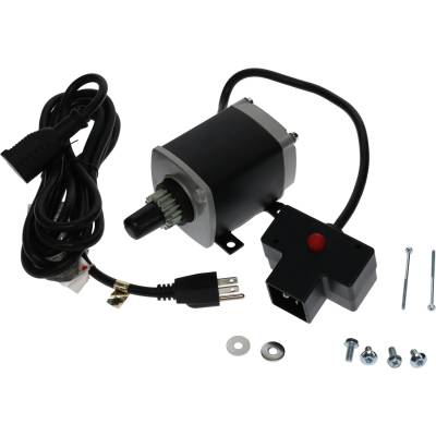 Rareelectrical - 120V Electric Starter Motor Compatible With Tecumseh H50 H60 H70 Hsk50 Hsk60 Hsk70 Tvm125 Tvm140
