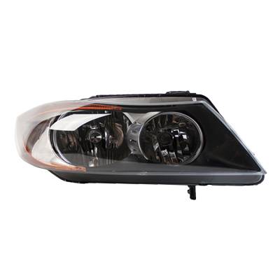 Rareelectrical - Head Light Assembly Compatible With 2006 Bmw 330I 330Xi Sedan 3.0L I6 Dohc N52 E90 Right Passenger