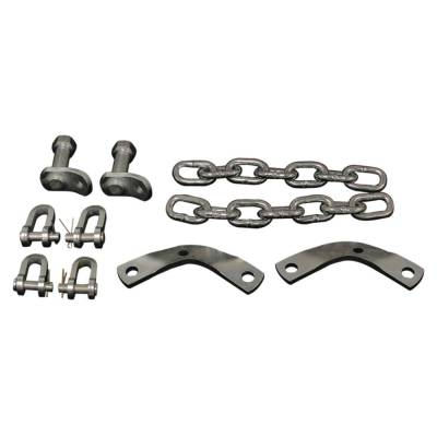 Rareelectrical - Ford Tractor Stabilizer Chain Kit Compatible With 2000 2110Tr 2111 2131 4030 4031 4040 4000 4120