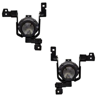 Rareelectrical - New Pair Of Fog Light Compatible With Kia Forte Ex Sedan Forte S Sedan Forte Gt Sedan Forte Gt-Line