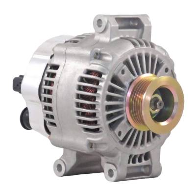 Rareelectrical - 12V 136 Amp Alternator Compatible With 2001-2007 Chrysler Voyager 2.4L L4 2001-2004 Dodge Caravan