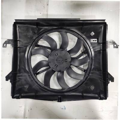 Rareelectrical - New Cooling Fan Assembly Compatible With Jeep Ram 1500 Lone Star Crew Cab Pickup 3.0L V6 2987Cc