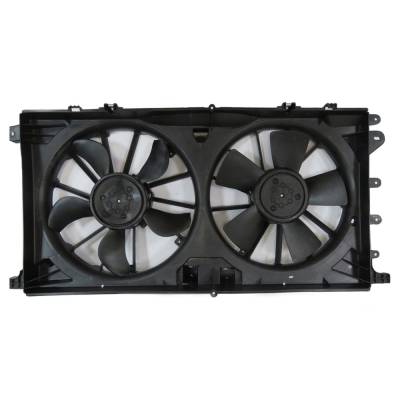 Rareelectrical - New Cooling Fan Assembly Compatible With Ford F-150 Lariat Crew Cab Pickup 5.0L V8 5038Cc 307Ci