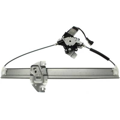 Rareelectrical - New Left Rear Window Regulator With Motor Compatible With Saturn Vue Green Line Vue Base Vue Red