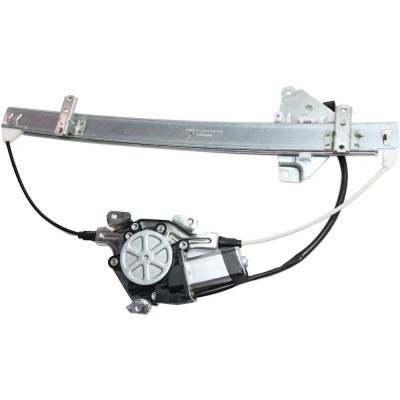 Rareelectrical - New Right Front Window Regulator With Motor Compatible With Nissan D21 Xe 6 Cyl 3.0L Pathfinder Base