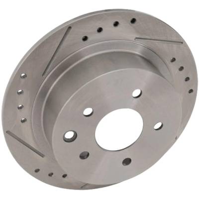 Rareelectrical - New Solid Brake Disc Compatible With Nissan Altima S 4 Cyl 2.5L Altima Sr 6 Cyl 3.5L Altima Sr