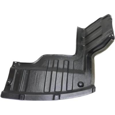 Rareelectrical - Inner Fender Splash Shield Compatible With 2012-2013 Kia Rio Left Driver Side 1.6L 4-Cyl Direct Fit