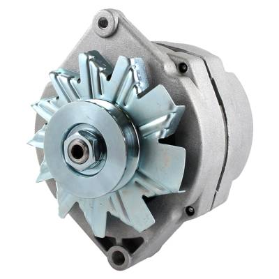 Rareelectrical - New 1 Wire 63 Amp 12V Alternator Fits Ford 4Cyl Tractors 600-4000 Series Akt0002
