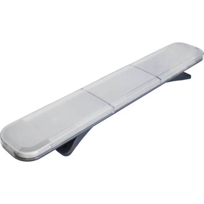 Rareelectrical - Led Amber Multi Function Warning Light Bar 47 Inch 28 Patterns 360 Degree Compatible With 12-24 Volt