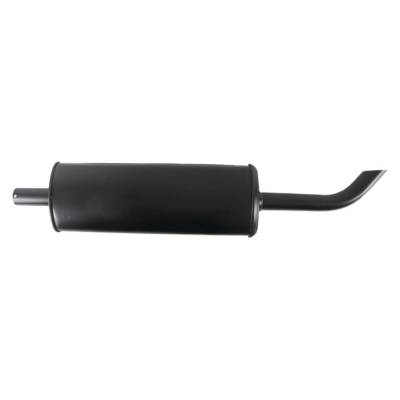 Rareelectrical - Oval Body Muffler Compatible With 1971-1999 New Holland 3230 3430 3930 4130 4630 4830 5030 Ford 5610