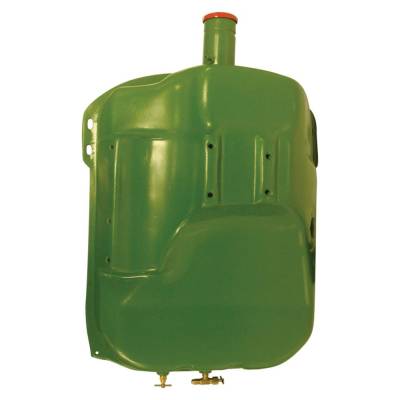 Rareelectrical - Steel Fuel Tank 16.5 Gallon Compatible With 1965-1982 John Deere 1020 1030 1120 1130 1530 1630 2040