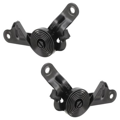 Rareelectrical - New Pair Of Hood Hinge Compatible With Chevrolet Gmc Silverado 3500 Hd Ltz 8 Cyl 6.0L Silverado 2500