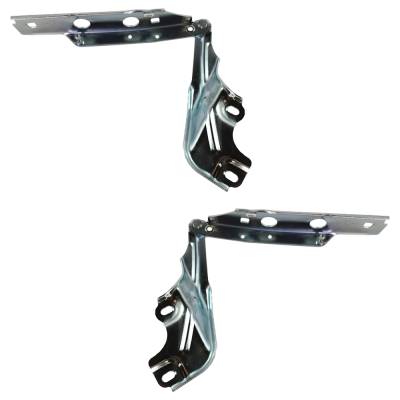Rareelectrical - New Pair Of Hood Hinge Compatible With Audi A6 Quattro Premium Plus 6 Cyl 3.0L S7 Premium Plus 8 Cyl