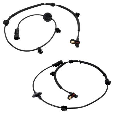 Rareelectrical - New Rear Left And Rear Right Abs Speed Sensor Compatible With Mitsubishi Outlander Sport Gt 4 Cyl