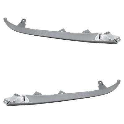 Rareelectrical - New Pair Of Grille Trim Compatible With Honda Accord Hybrid Ex-L Accord Hybrid Ex 2021-2022 By