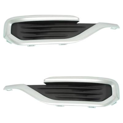 Rareelectrical - New Front Left And Front Right Fog Light Cover Compatible With Gmc Acadia Sle 6 Cyl 3.6L Acadia Slt