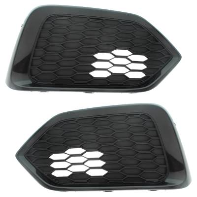 Rareelectrical - New Front Left And Front Right Fog Light Cover Compatible With Honda Civic Ex 4 Cyl 2.0L Civic Ex-L