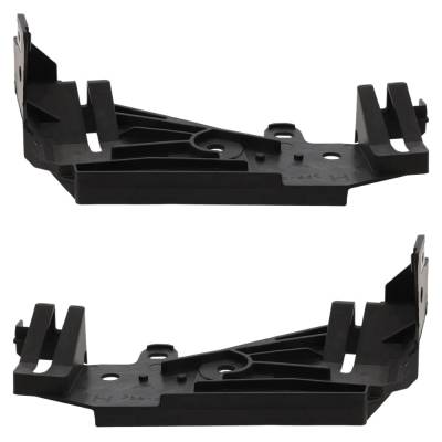 Rareelectrical - New Pair Of Headlight Bracket Compatible With Infiniti G37 Sport 6 Cyl 3.7L G37 X Sport 6 Cyl 3.7L