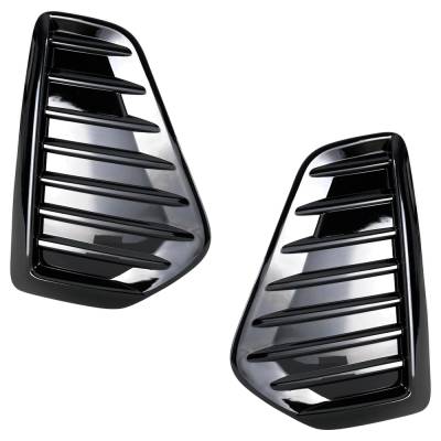 Rareelectrical - New Front Left And Front Right Fog Light Cover Compatible With Nissan Kicks Sv 4 Cyl 1.6L Kicks S 4