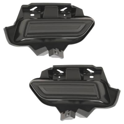 Rareelectrical - New Front Left And Front Right Fog Light Cover Compatible With Nissan Versa Note Sl 4 Cyl 1.6L Versa