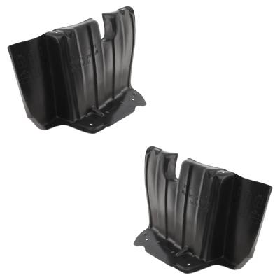 Rareelectrical - Engine Splash Guard Compatible With 2016-2017 Hyundai Elantra Left And Right Plastic Guard