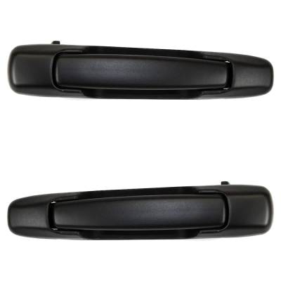 Rareelectrical - Front Driver And Passenger Side Exterior Door Handle Compatible With 1998-2002 Subaru Forester