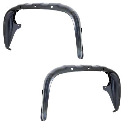 Rareelectrical - New Rear And Rear Fender Trim Compatible With Chevrolet Silverado 3500 Classic Ls 8 Cyl 8.1L