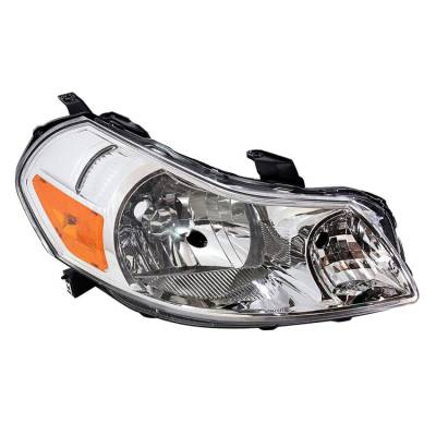 Rareelectrical - Passenger Headlight Assembly Compatible With 2007-2013 Suzuki Sx4 Base Sport Sportback Crossover