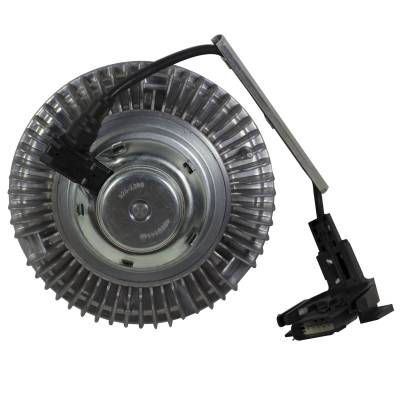 Rareelectrical - Electric Fan Clutch Compatible With Ford F-250 F-350 F-450 F-550 Super Duty 2008-2010 6.4L Power