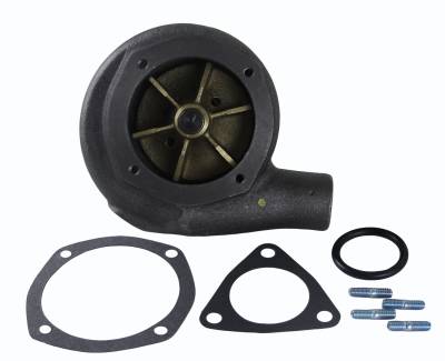 Rareelectrical - Water Pump Compatible With Detroit Diesel 3-71 4-71 6-71 Inline Engine Model A-B Right Hand 7.0L