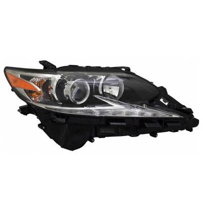 Rareelectrical - New Right Led Headlight Compatible With Lexus Es300h Base Sedan 4 Door 2.5L 2016 2017 2018 By Part